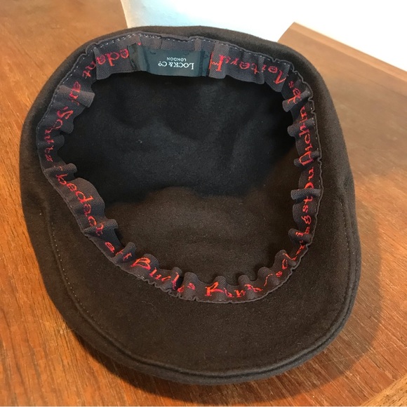 Unisex Lock & Co Blocked 100% wool felt flat cap. - Picture 2 of 6